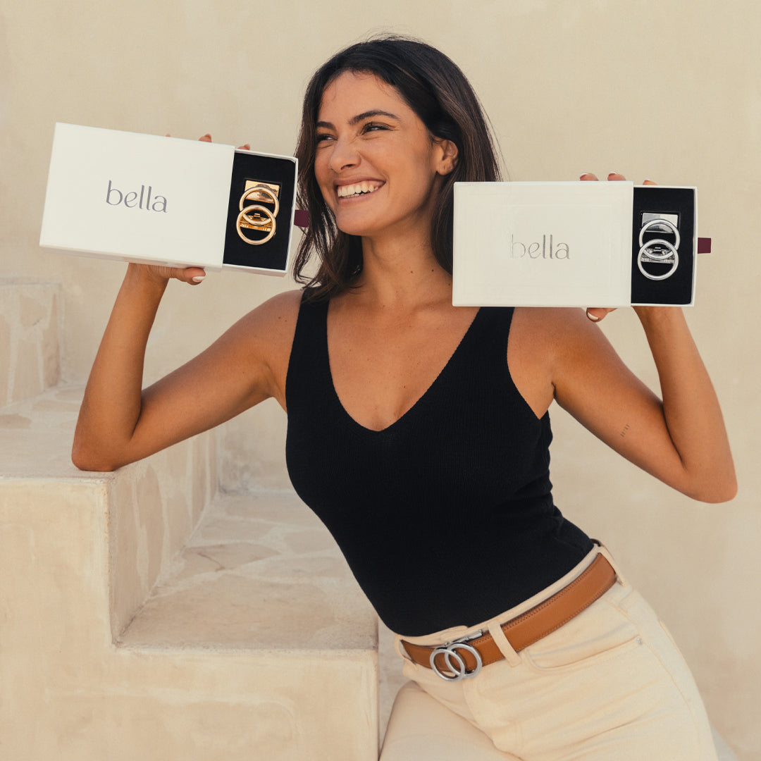 Modern Belt - Czarny (vegan)