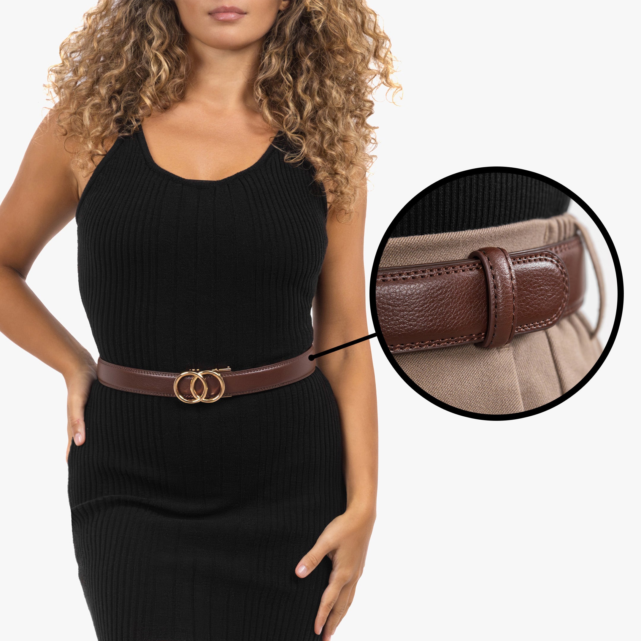 Modern Belt - Brown