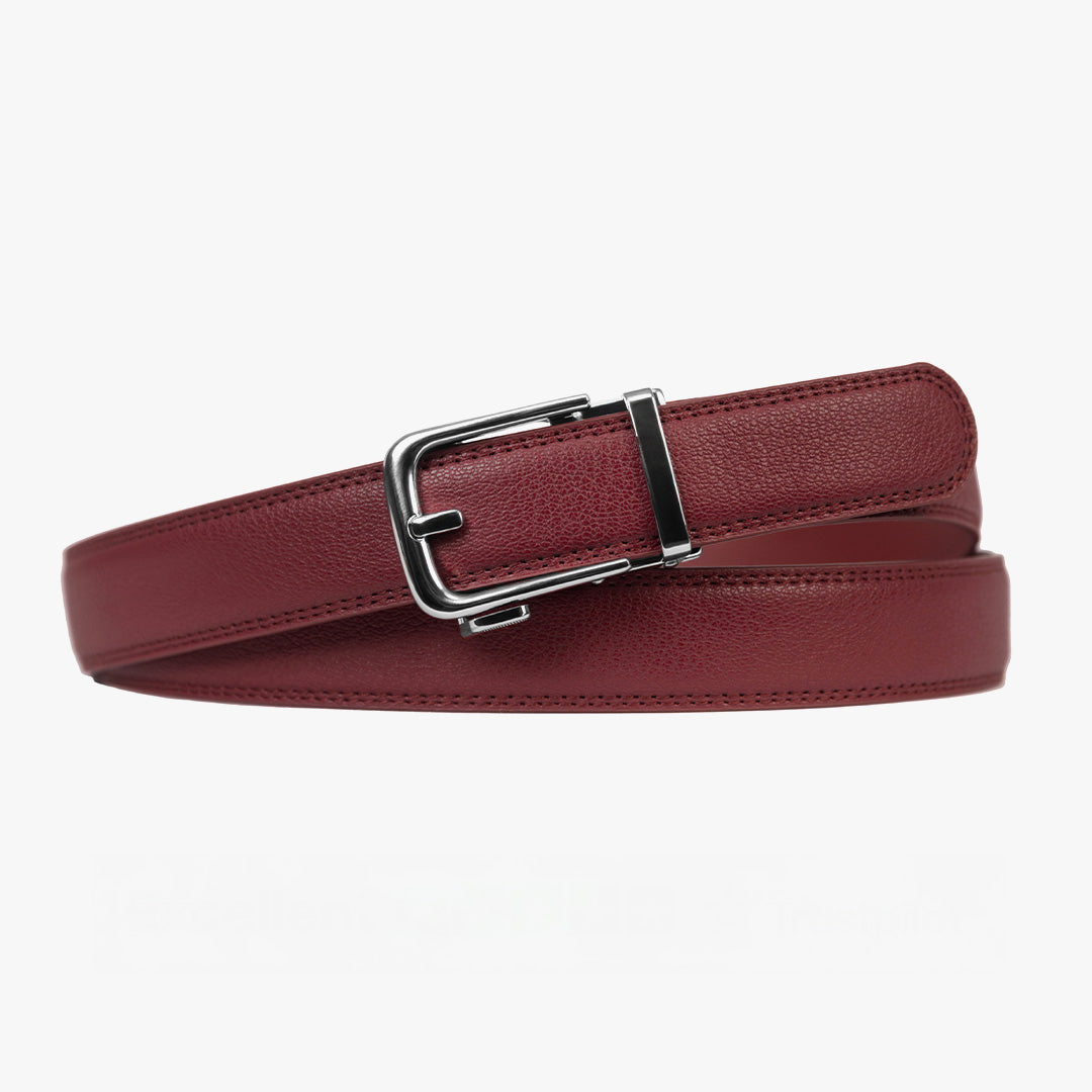 Classic Belt - Bordowy