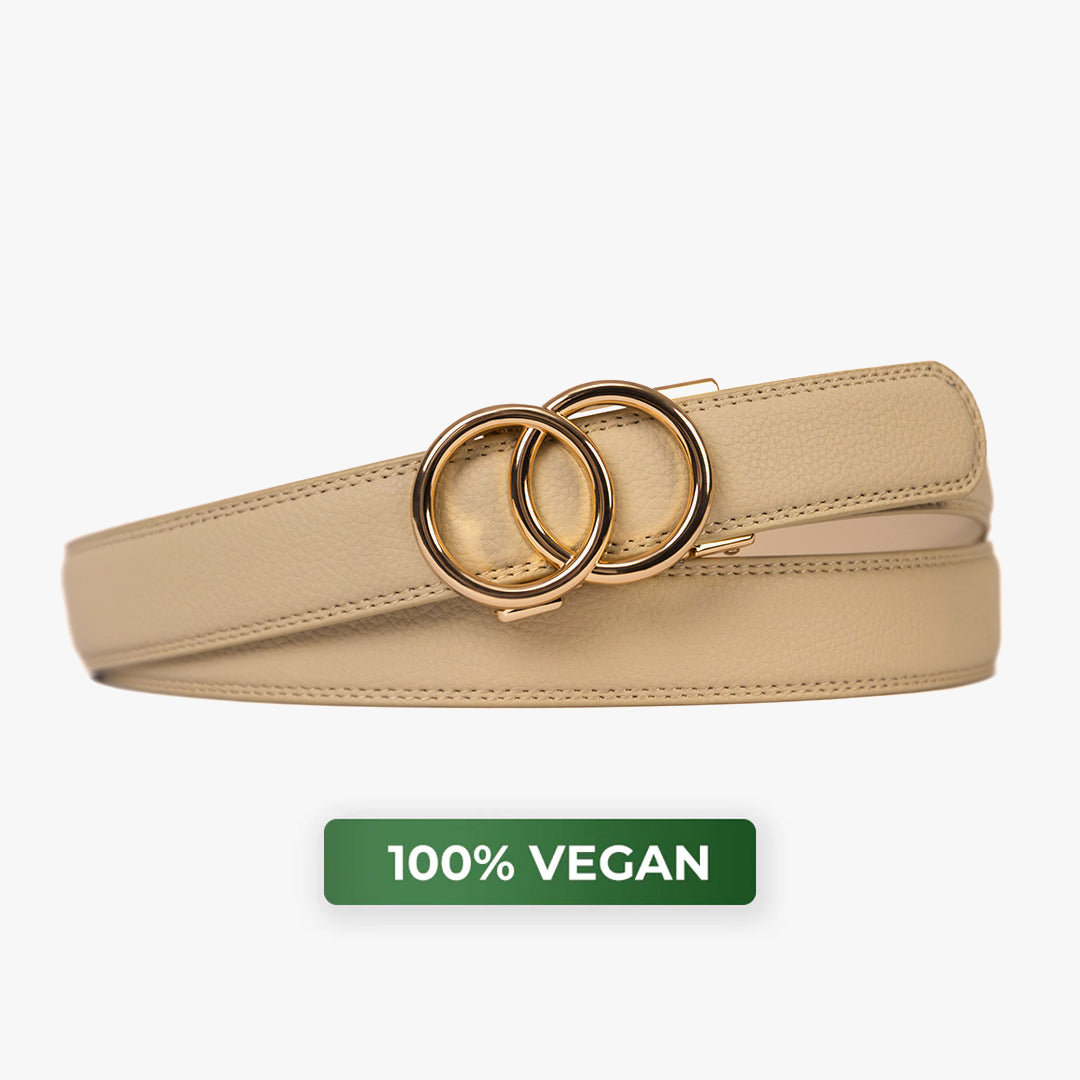 Modern Belt - Beżowy (vegan)