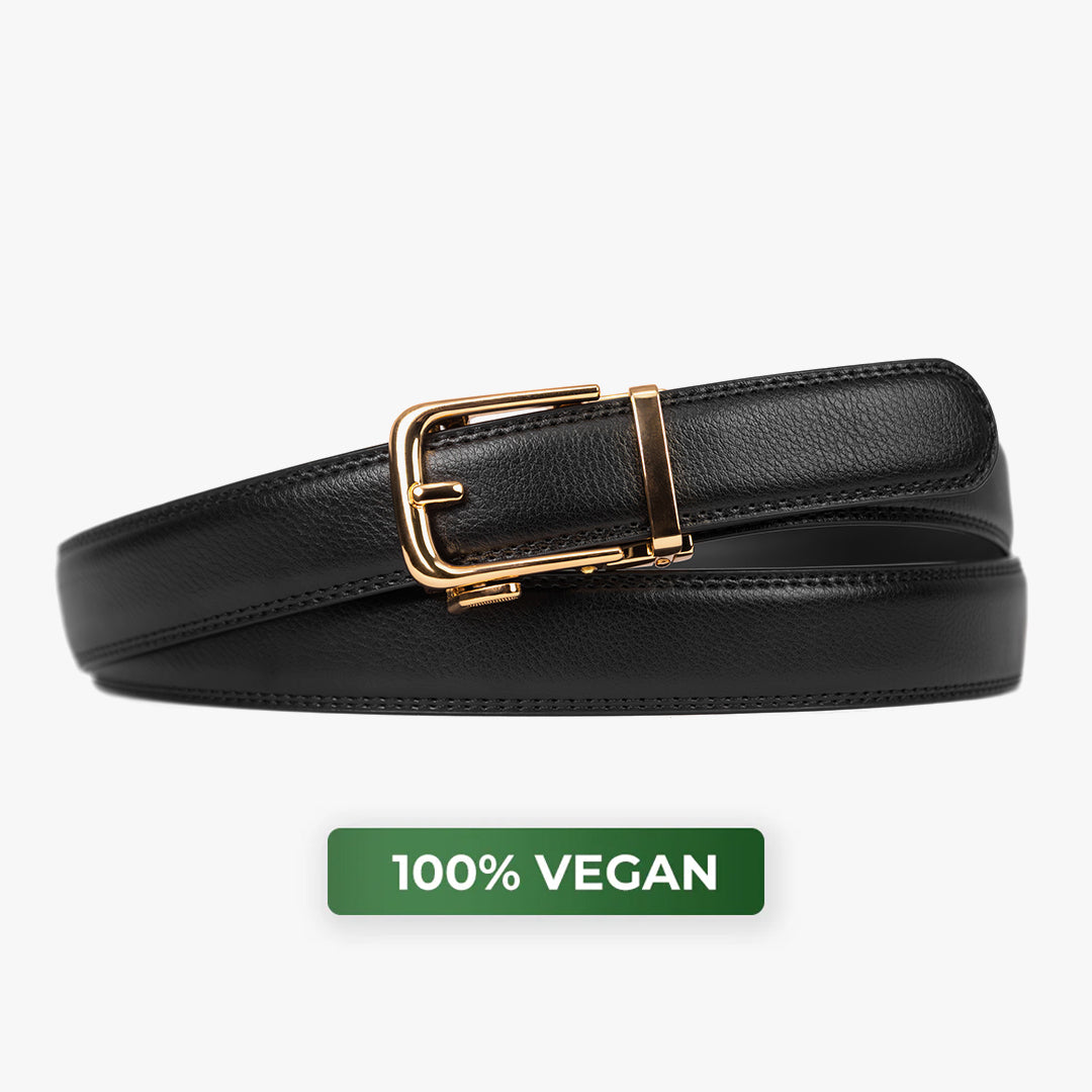 Classic Belt - Czarny (vegan)