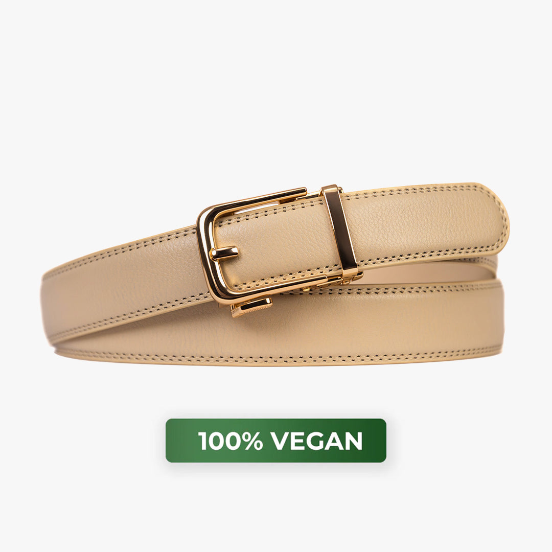 Classic Belt - Beżowy (vegan)