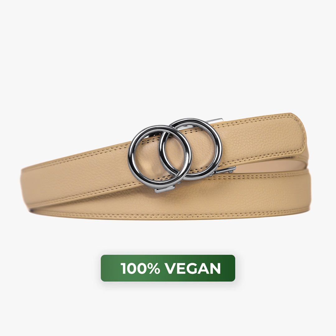 Modern Belt - Beżowy (vegan)