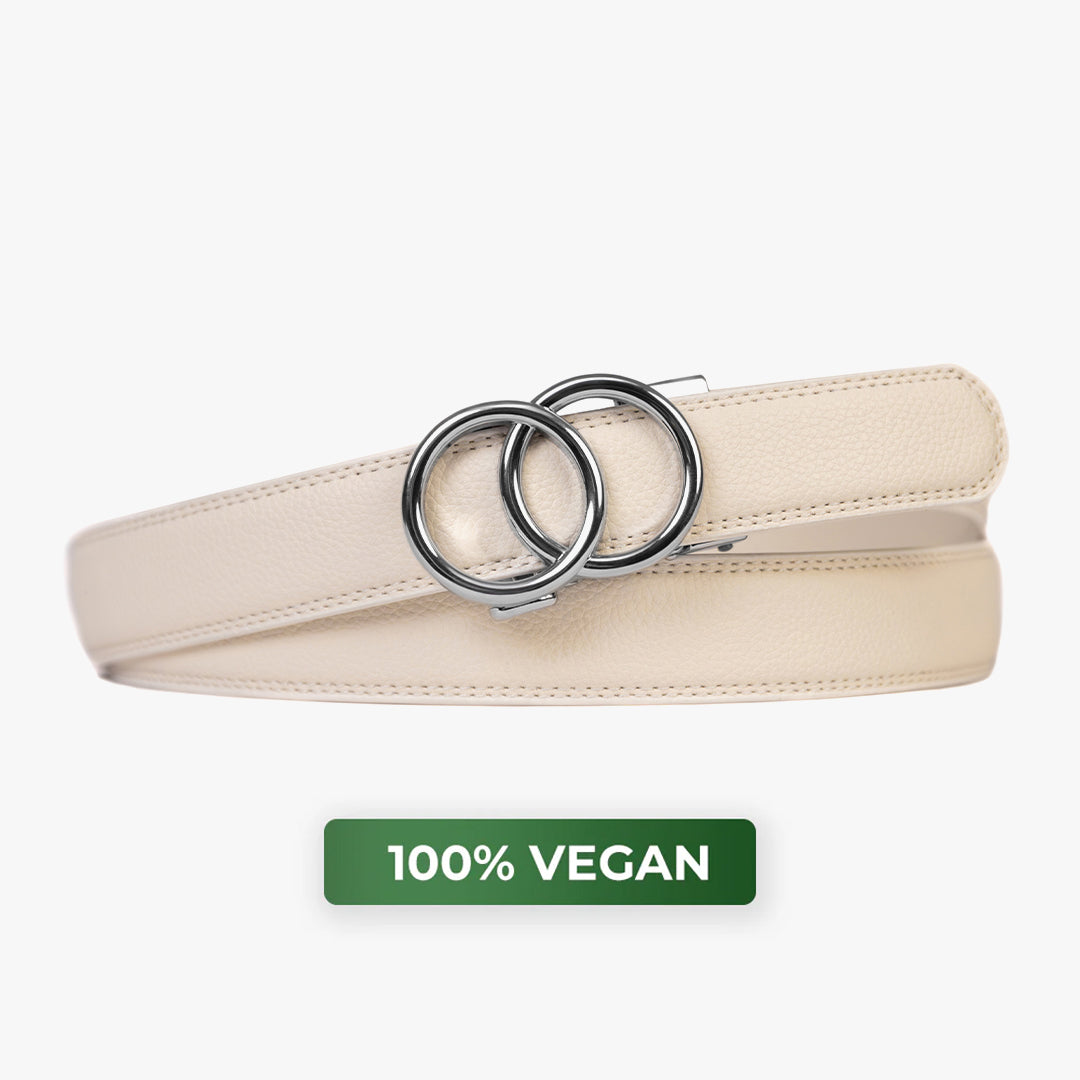 Modern Belt - Biały (vegan)