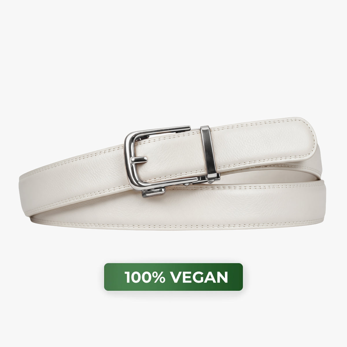 Classic Belt - White (vegan)