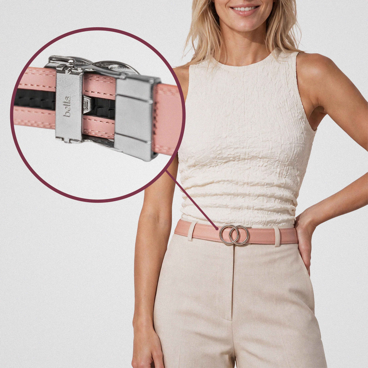 Modern Belt - Pink