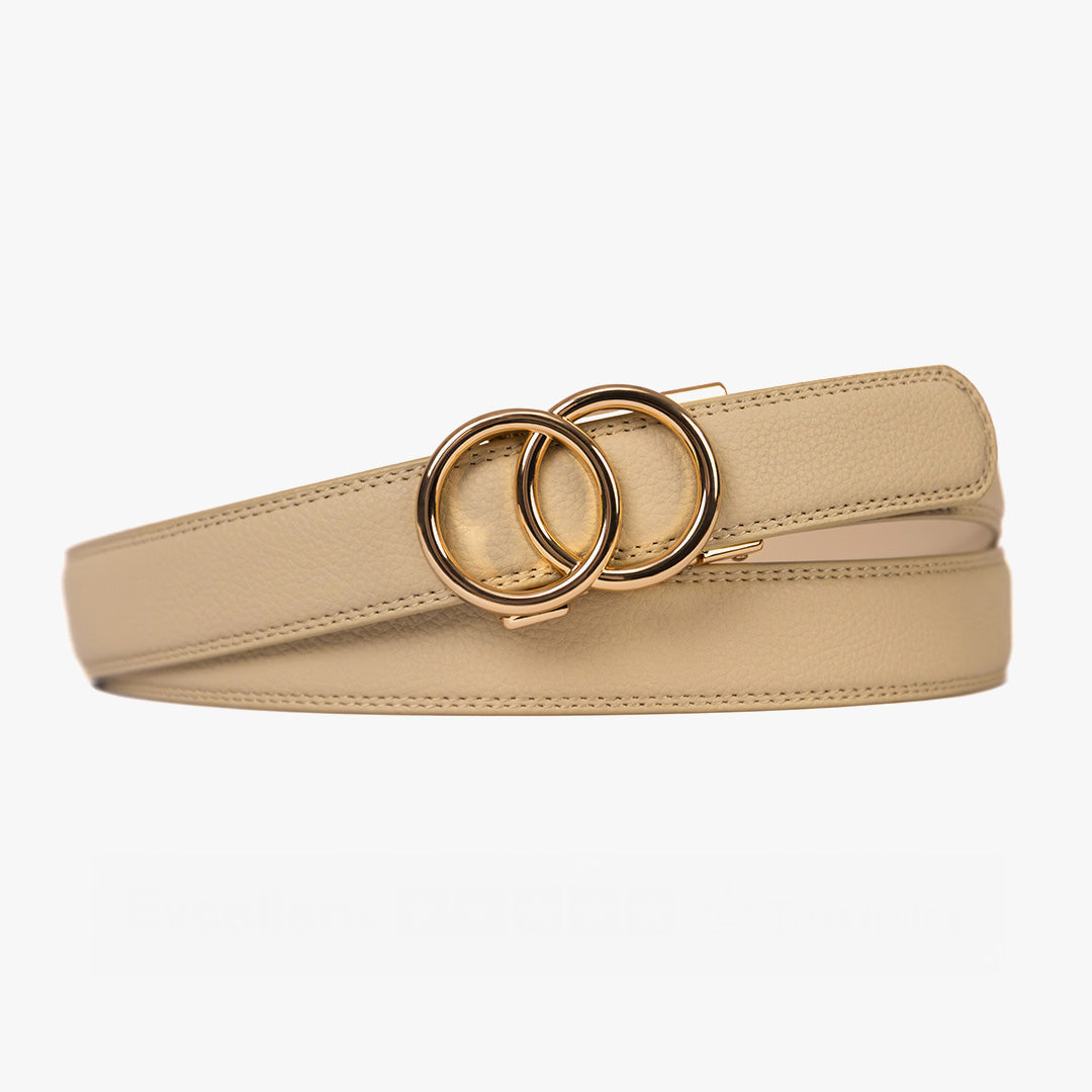 Modern Belt- Beżowy