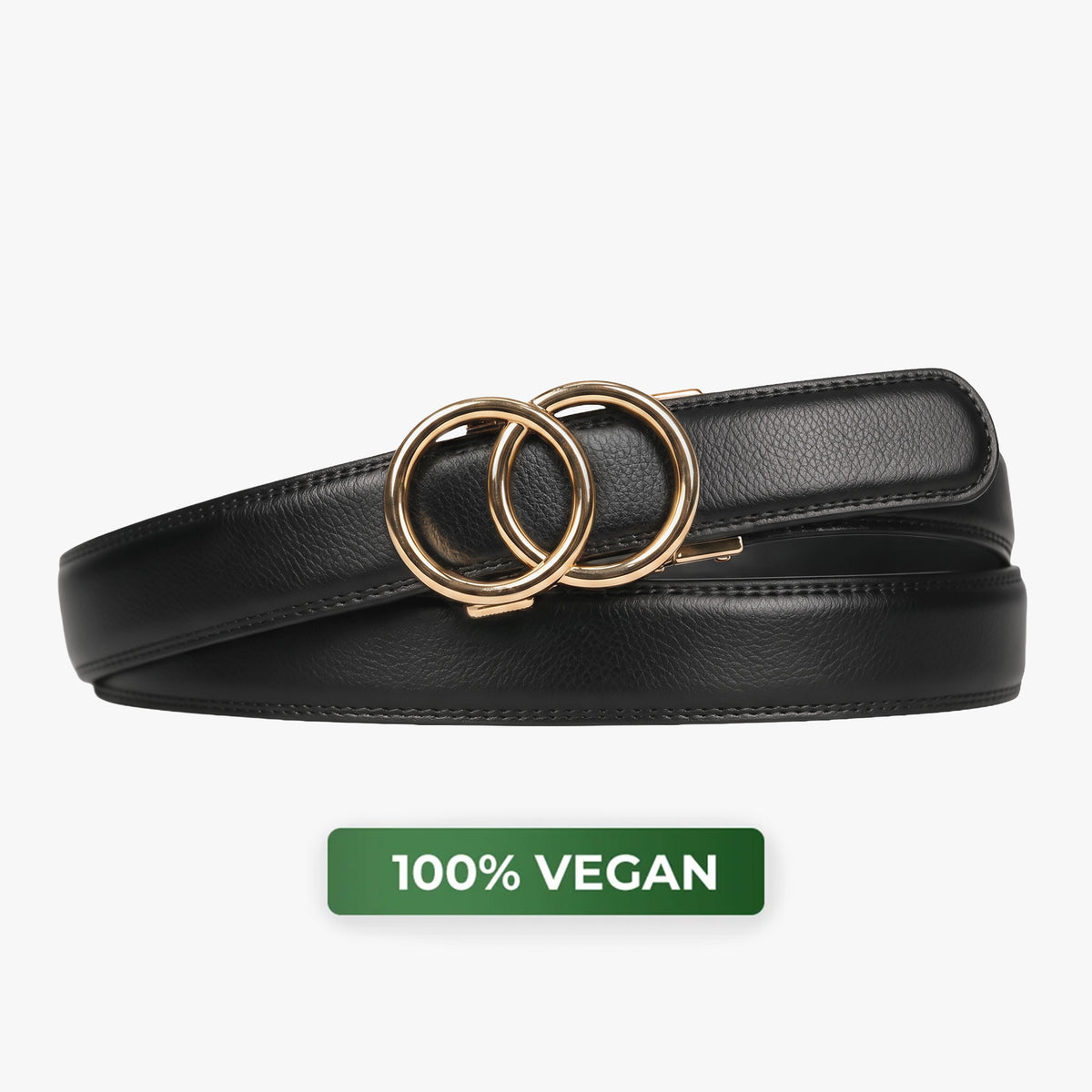 Modern Belt - Black (vegan)