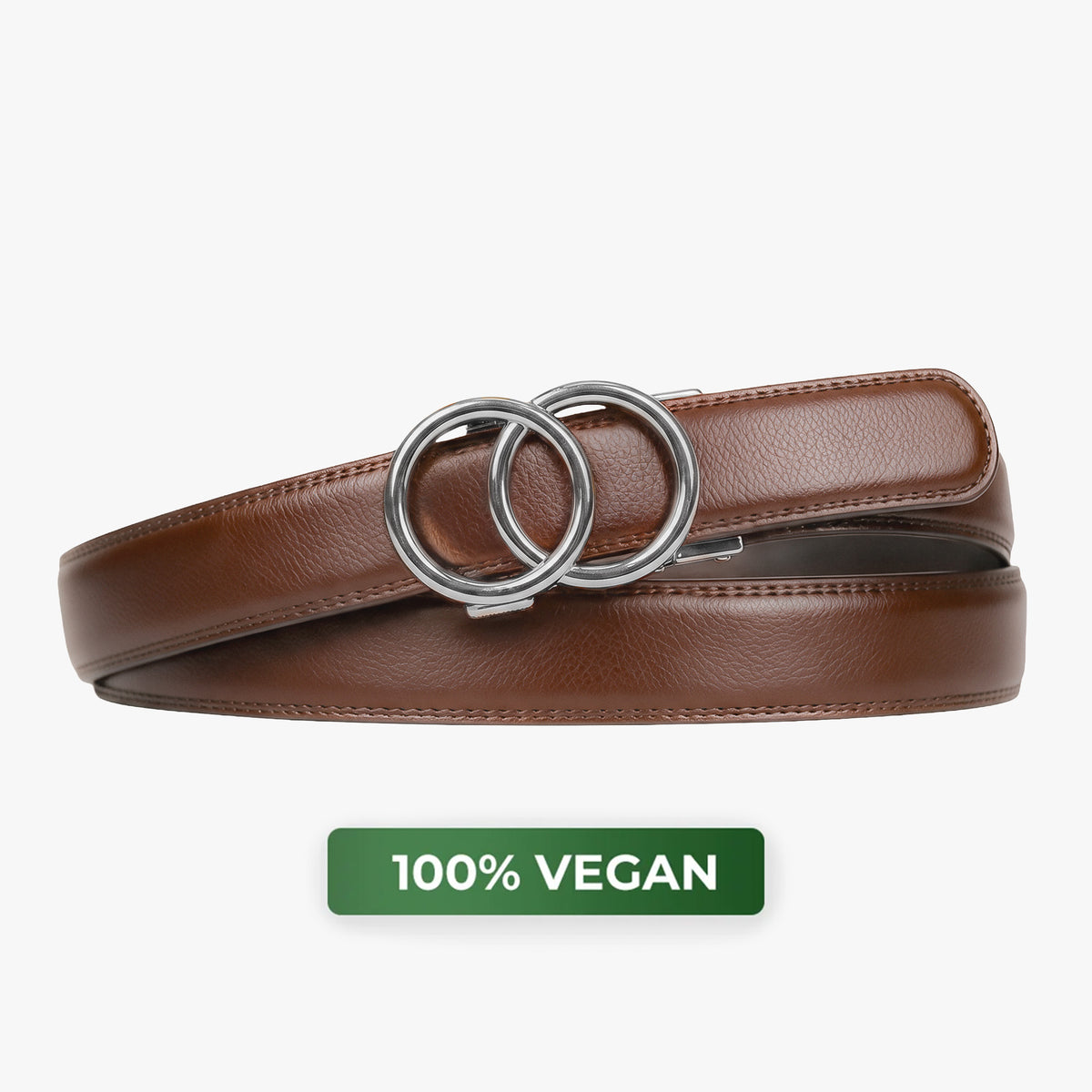Modern Belt - Brown (vegan)